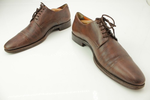 Santoni derby cap toe - santoni,