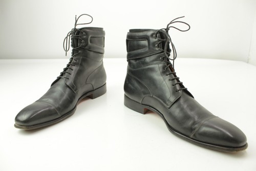 Santoni schnürstiefel schwarz - schnürstiefel,