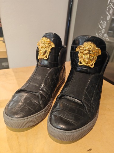 Versace 750 men leather - versace, men's
