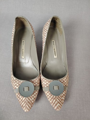 Manolo blahnik vintage pointed - manolo,