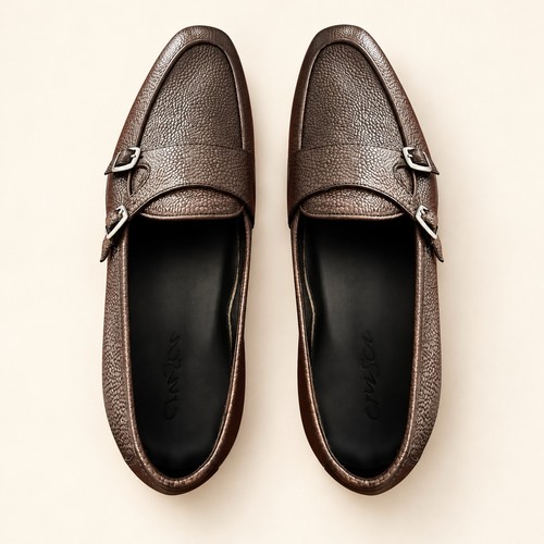 Herren braun kiesel leder - herren,