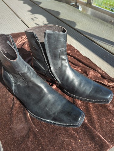 Biker boots hand made - biker,