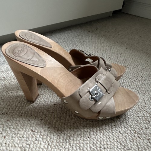 Scholl damen mules leder - damen,